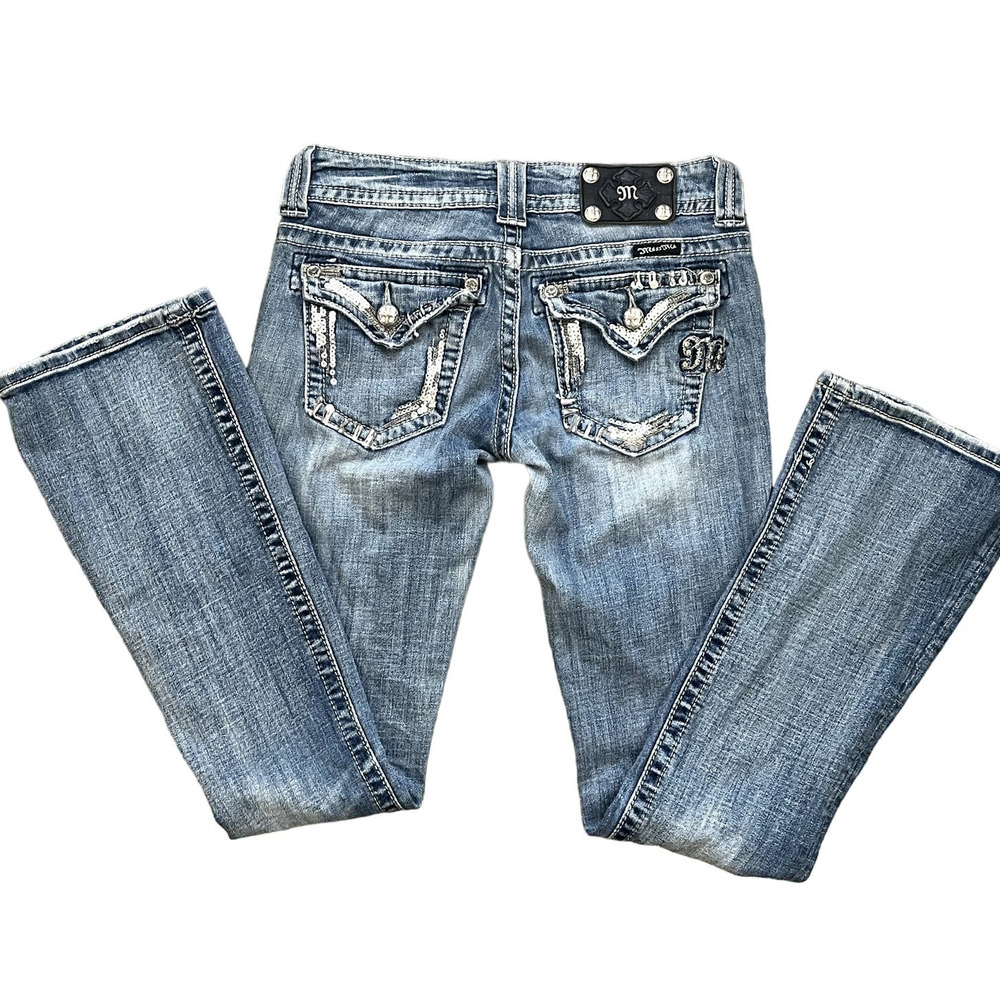 Miss Me Bootcut Sequins Jean 27